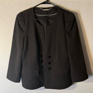 White House Black Market Classic Black Blazer